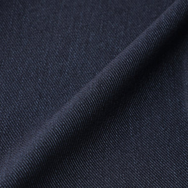 【SLIM TAPERED】【年間】 2釦シングルスリーピーススーツ 0タック/ ダークネイビー×デジタルデニム  /ウエストシャーリング/ 4S TAKE OUT SUITS / ※パンツ裾上げ済仕様