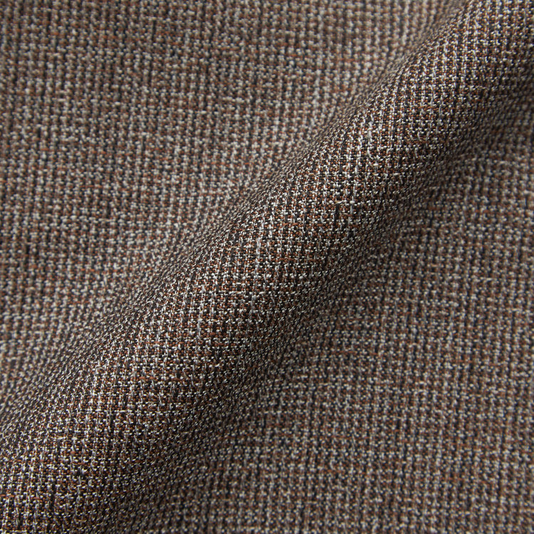 シルバーライン 【CLASSICO TAPERED】【春夏】3釦段返りシングルスーツ 2タック/ブラウン/パッチポケット/ウエストムーブ/MARZOTTO/※裾上げ必要 茶中間