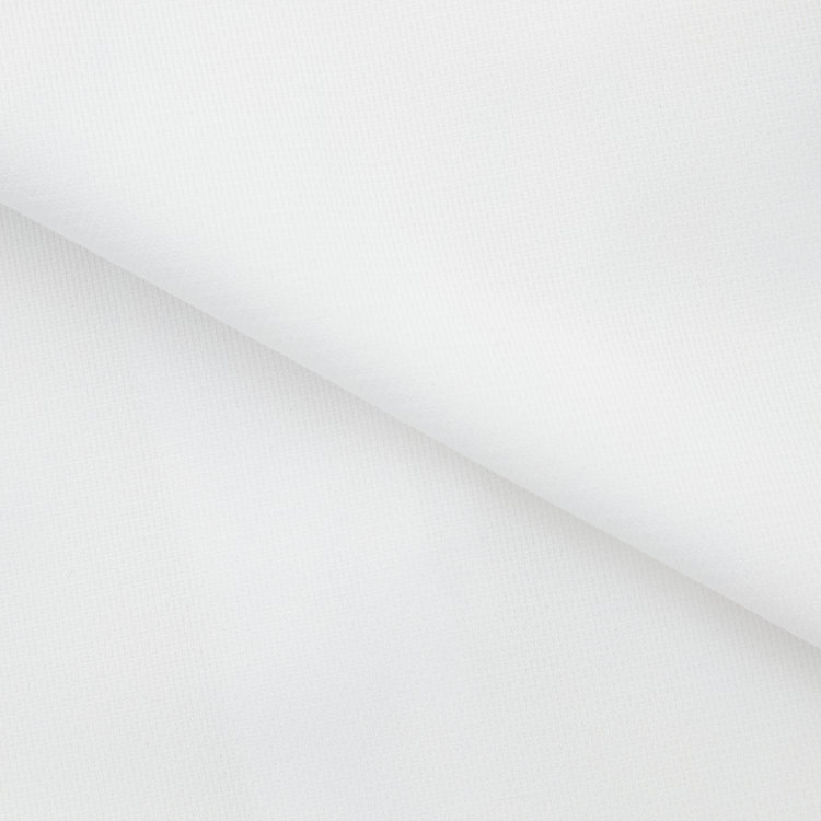 ブラックライン 【発送在庫あり】【WEB限定】【BLACK LINE】ホリゾンタルワイドワイシャツ/ホワイト×ドビー/「4S」スーパーノンアイロン・ストレッチ 白