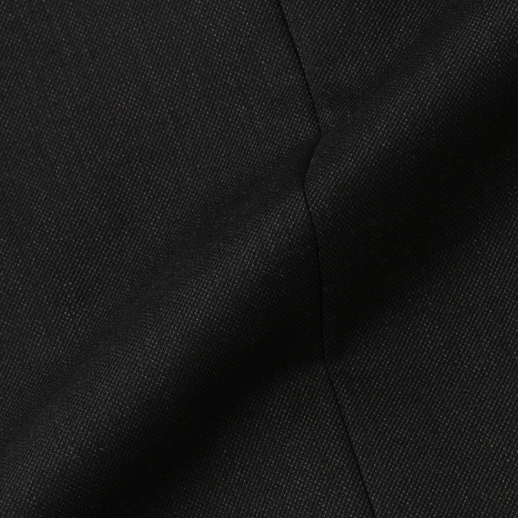 ソノタ 【BLACK LINE】1タックワイドシルエットパンツ/ダークグレー/NEW ZEALAND WOOL MIX/※裾上げ必要 グレー濃色