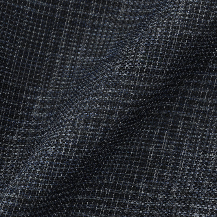 シルバーライン 【5DAYS CLOSET】【RBC】【春夏】1タックテーパードパンツ/ネイビー×チェック/ウエストムーブ仕様/4S SUSTAINABILITY&ECOLOGY FABRIC/※裾上げ必要 紺中間