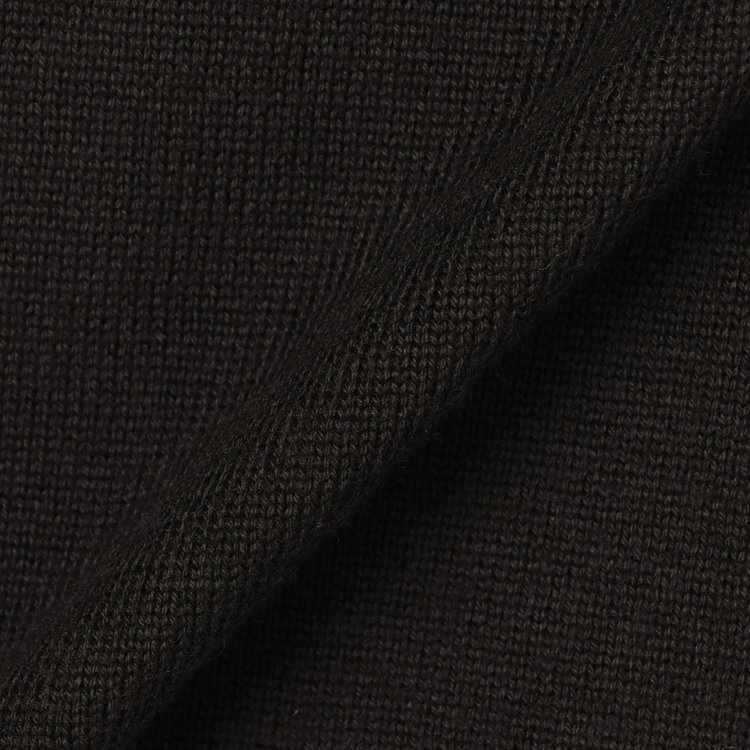 スーツセレクト 【RBC】BIZ KNIT モックネック/ブラック 黒