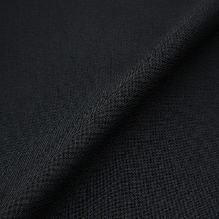 シルバーライン 【CLASSICO TAPERED】【年間】2釦シングルスリーピーススーツ 1タック/ブラック×シャドーチェック/NEW ZEALAND WOOL MIX/※裾上げ必要 黒