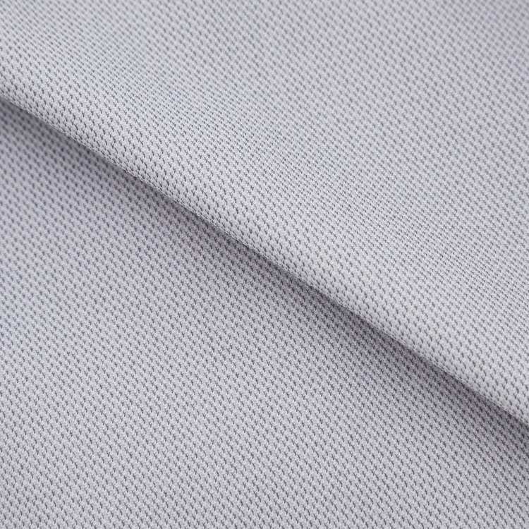 スーツセレクト 【発送在庫あり】【BLACK LINE】ワイドカラーワイシャツ/グレー×ドビー/「4S」スーパーノンアイロン・ストレッチ グレー中間