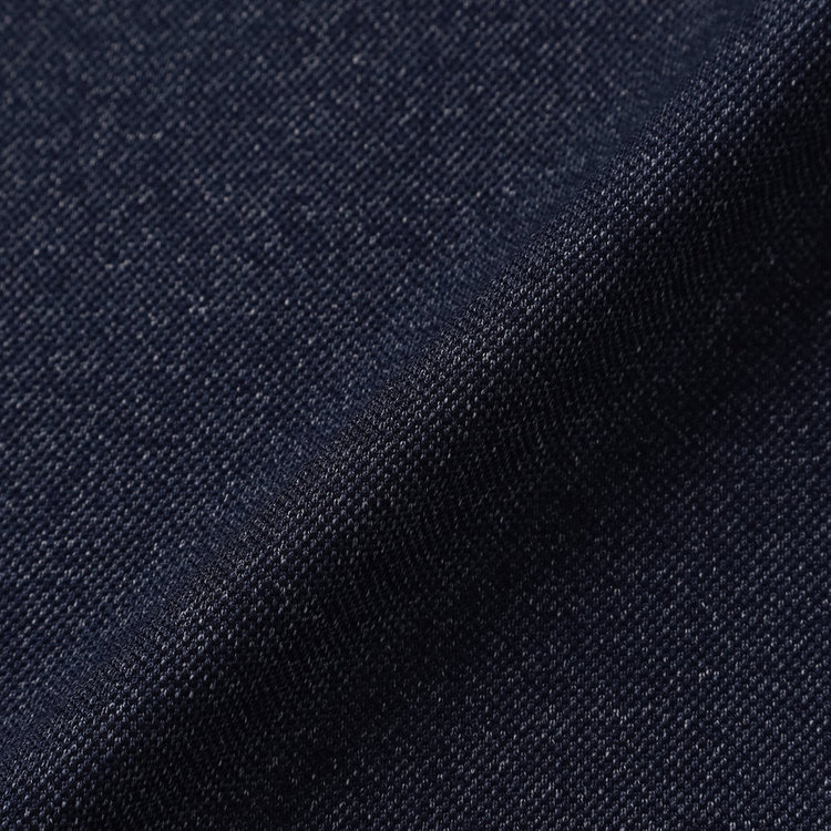 シルバーライン 【CLASSICO TAPERED】【春夏】2釦シングルジャケット/ネイビー/パッチポケット/4S SUSTAINABILITY&ECOLOGY FABRIC 紺濃色