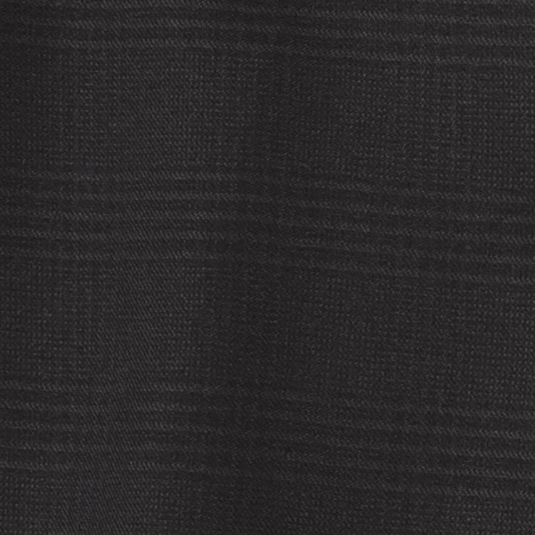 シルバーライン 【RBC】【春夏】2釦シングルスーツ 1タック/ブラック×チェック/ウエストムーブ/4S AIR SUSTAINABILITY&ECOLOGY FABRIC/※パンツ裾上げ済仕様 黒