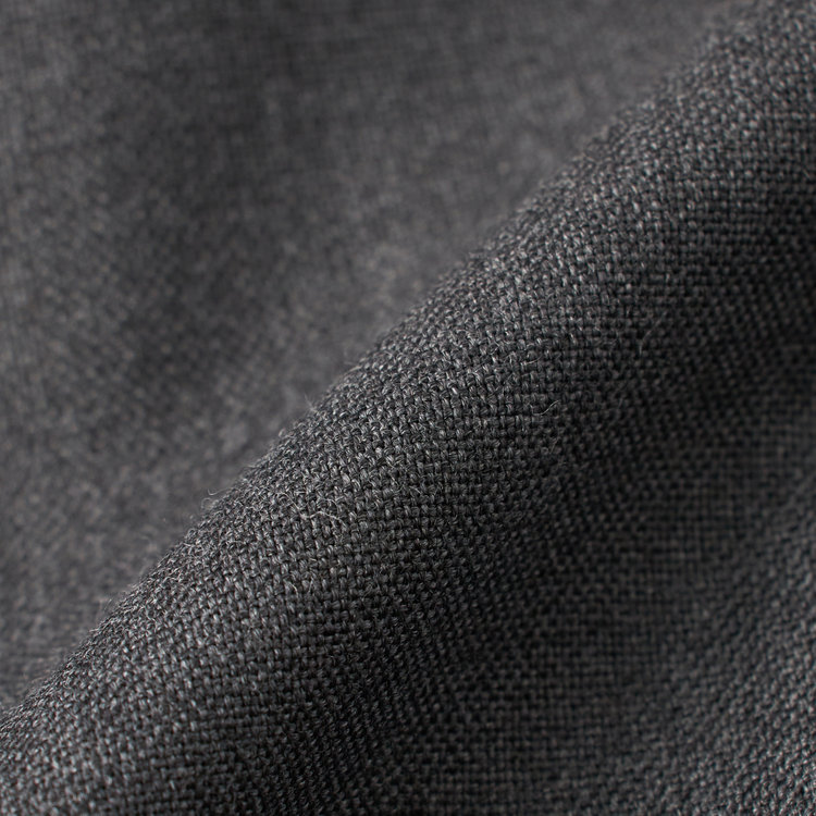 シルバーライン 【CLASSICO TAPERED】【秋冬】段返り3釦ジャケット 2タックパンツ /グレー×3PLY / MARZOTTO社生地 /ウエストムーブ ※裾上げ必要 グレー中間