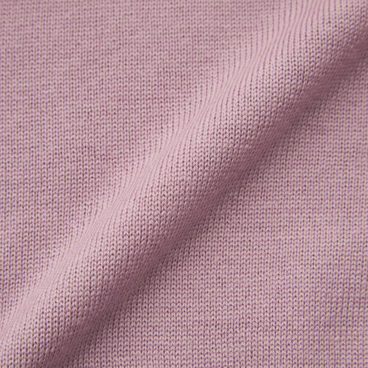 スーツセレクト 【RBC】【秋冬】ウールタートルネックニットセーター/パープル/ZEGNA BARUFFA/マシンウォッシャブル 紫淡色