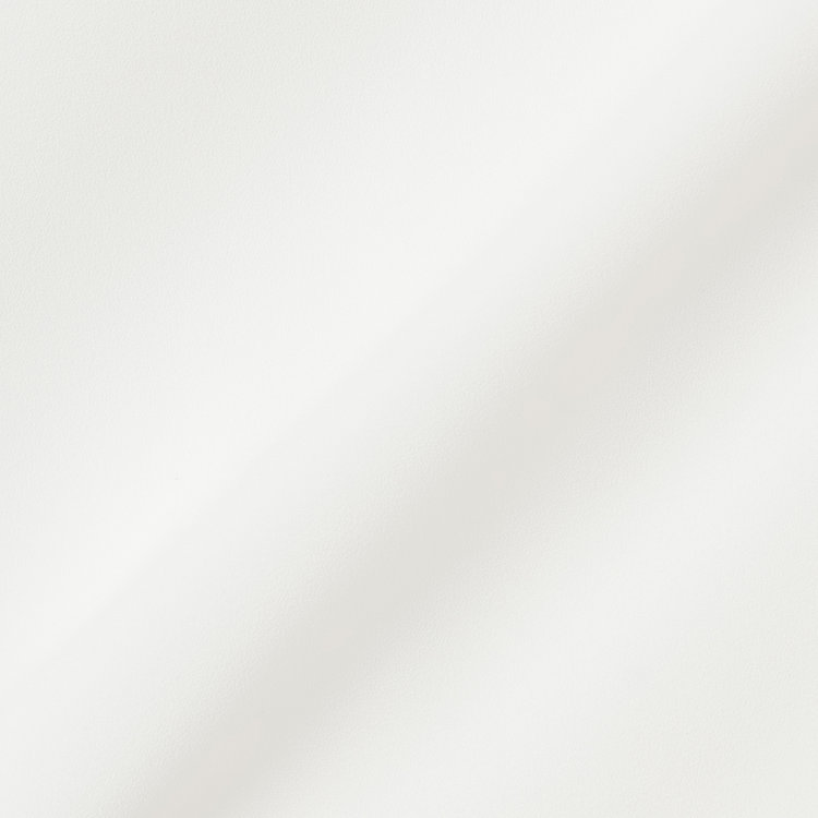 シルバーライン 【SILVER LINE/5分袖】ハイネックパフスリーブ 脱着式フロントバー/ホワイト/「ウォッシャブル」「ストレッチ」「防シワ」「UV加工」「接触冷感」 白