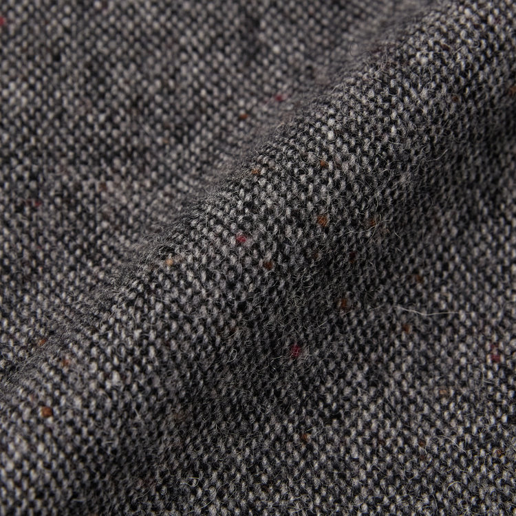 シルバーライン 【Take.it.easy】【秋冬】2タックワイドパンツ/グレー×ドネガルツイード/※裾上げ必要 グレー濃色