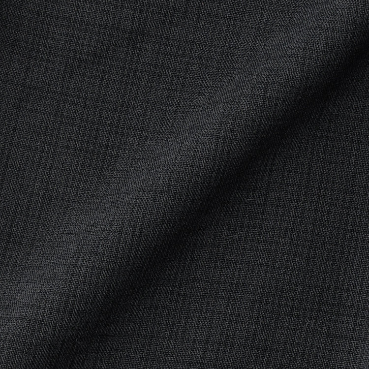 ブラックライン 【SLIM TAPERED】【春夏】0タックテーパードパンツ/グレー×スラブ/ウエストムーブ/4S SUSTAINABILITY&ECOLOGY FABRIC「ウォッシャブル」「ストレッチ」/※裾直し必要 紺濃色