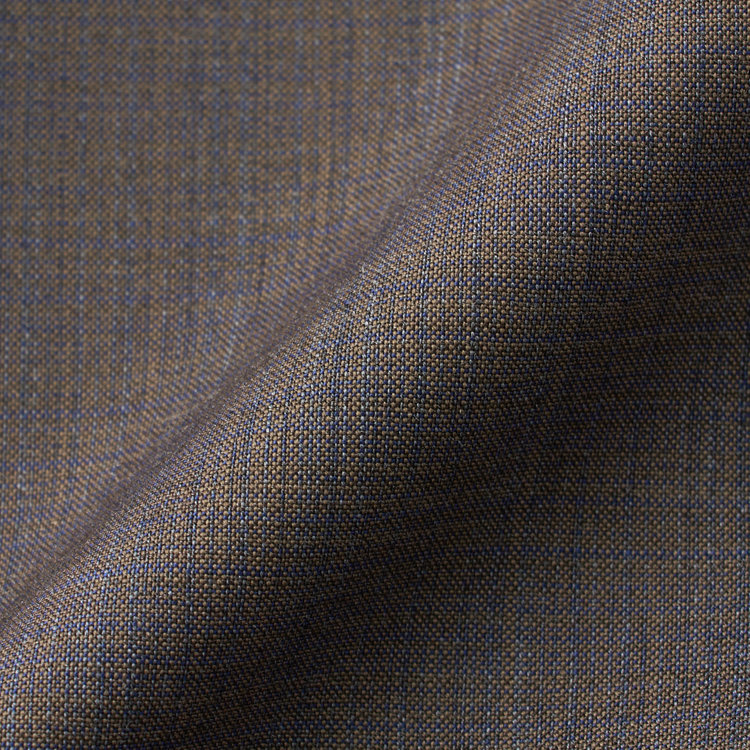 シルバーライン 【CLASSICO TAPERED】【春夏】2釦ピークドラペルスーツ 2タック/ブラウン/MARZOTTO/※裾上げ必要 茶濃色