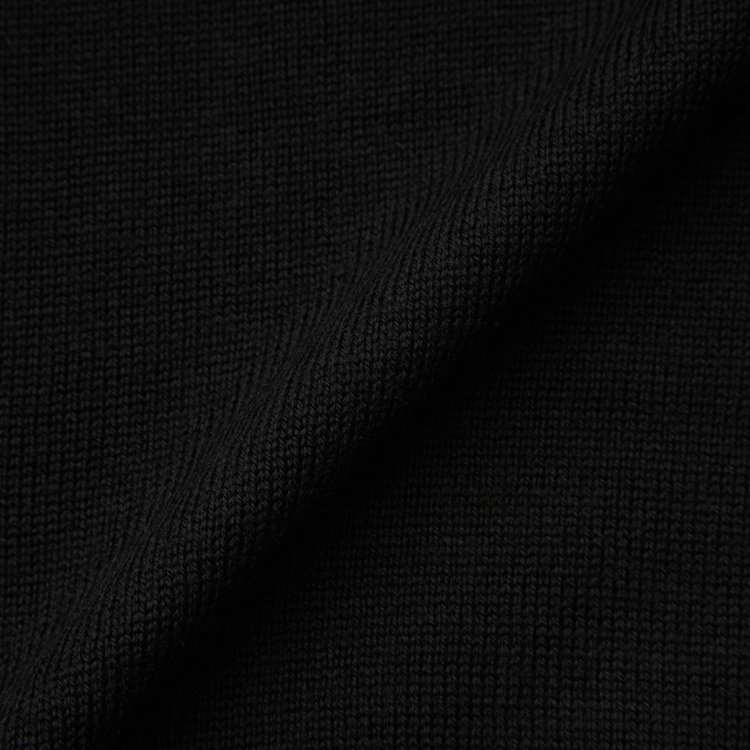 RBC】【秋冬】ウールタートルネックニットセーター/ブラック/ZEGNA