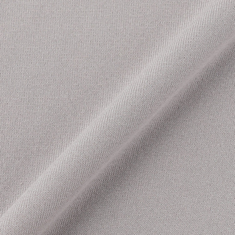 スーツセレクト  【RBC】コットンブレンドモックネックニット/グレー/マシンウォッシャブル/「UVカット」「接触冷感」 グレー淡色