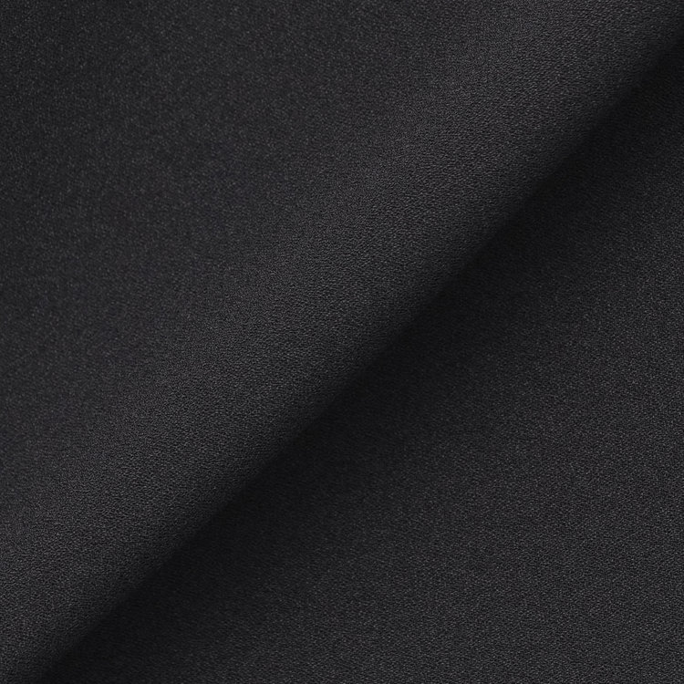 シルバーライン 【SILVER LINE/5分袖】ハイネックパフスリーブ 脱着式フロントバー/ブラック/「ウォッシャブル」「ストレッチ」「防シワ」「UV加工」「接触冷感」 黒