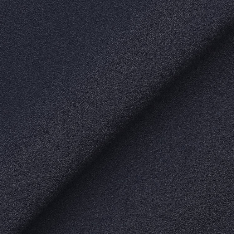 シルバーライン 【SILVER LINE/5分袖】配色スキッパー前開き メタルボタン/ネイビー/「ウォッシャブル」「ストレッチ」「防シワ」「UV加工」「接触冷感」 紺中間