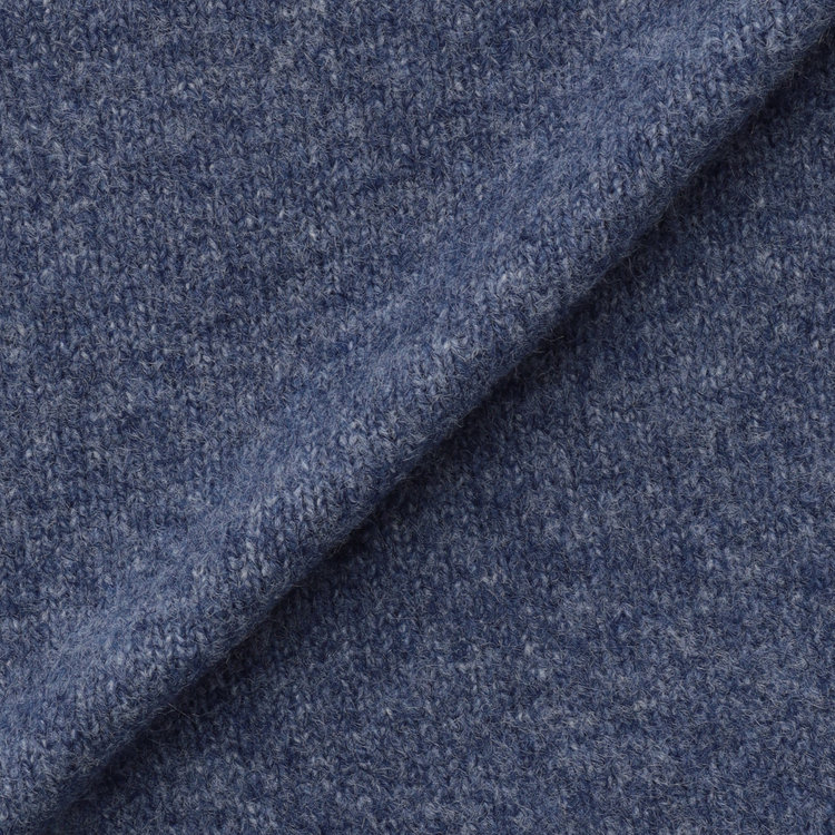 ソノタ 【RBC】【秋冬】天竺編みクルーネックニットセーター/ブルー 青淡色