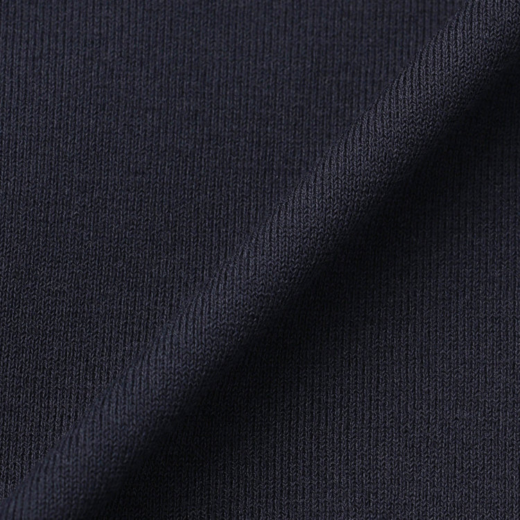 スーツセレクト 【RBC】【5分袖】コットンブレンドレトロポロシャツ/ネイビー/「マシンウォッシャブル」「UVカット」「接触冷感」 紺濃色