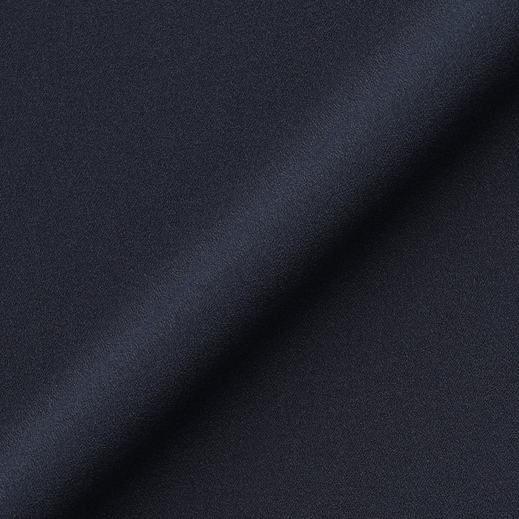 シルバーライン 【SILVER LINE/7分袖】配色ボウタイプルオーバー/ネイビー+ホワイト/「ウォッシャブル」「ストレッチ」「防シワ」「UV加工」「静電気防止」 紺中間