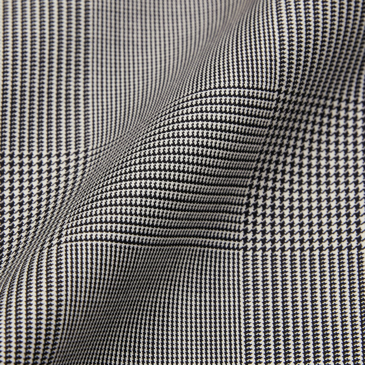 シルバーライン 【Take.it.easy】【秋冬】2タックワイドパンツ/グレンチェック/CANONICO 1663 fabric made in italy/※裾上げ必要 その他