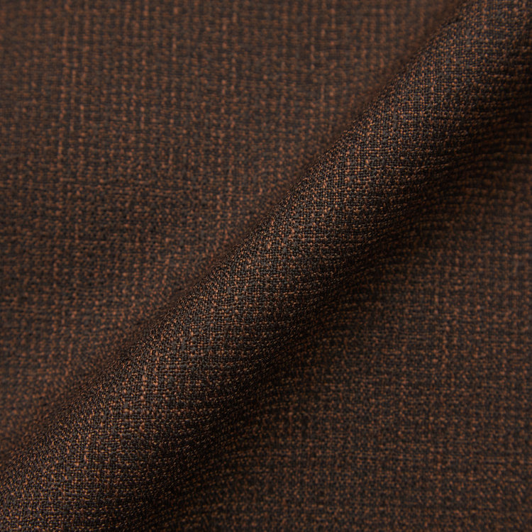 シルバーライン 【CLASSICO TAPERED】【春夏】3釦段返りシングルスーツ 2タック/ブラウン/パッチポケット/ウエストムーブ/MARZOTTO/※裾上げ必要 茶濃色