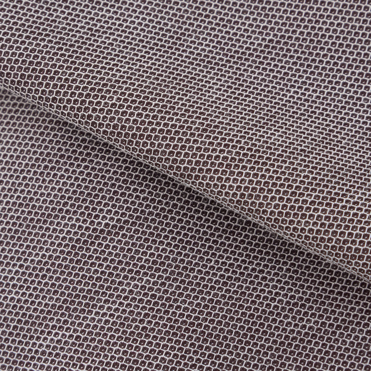 シルバーライン 【RBC/半袖】カッタウェイビズポロシャツ プルオーバータイプ/ブラウン/「4S HONEYCOMB MESH」コットンブレンド 茶中間