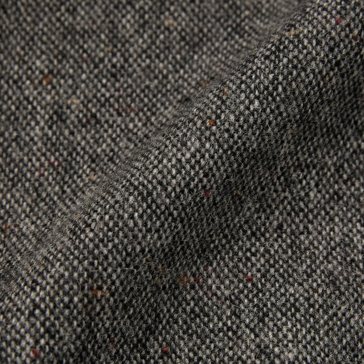 シルバーライン 【Take.it.easy】3釦段返りジャケット/グレー×ドネガルツイード グレー濃色