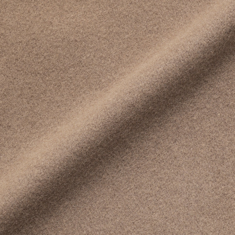 シルバーライン スタンドカラーアシンメトリーコート/モカ 緑中間