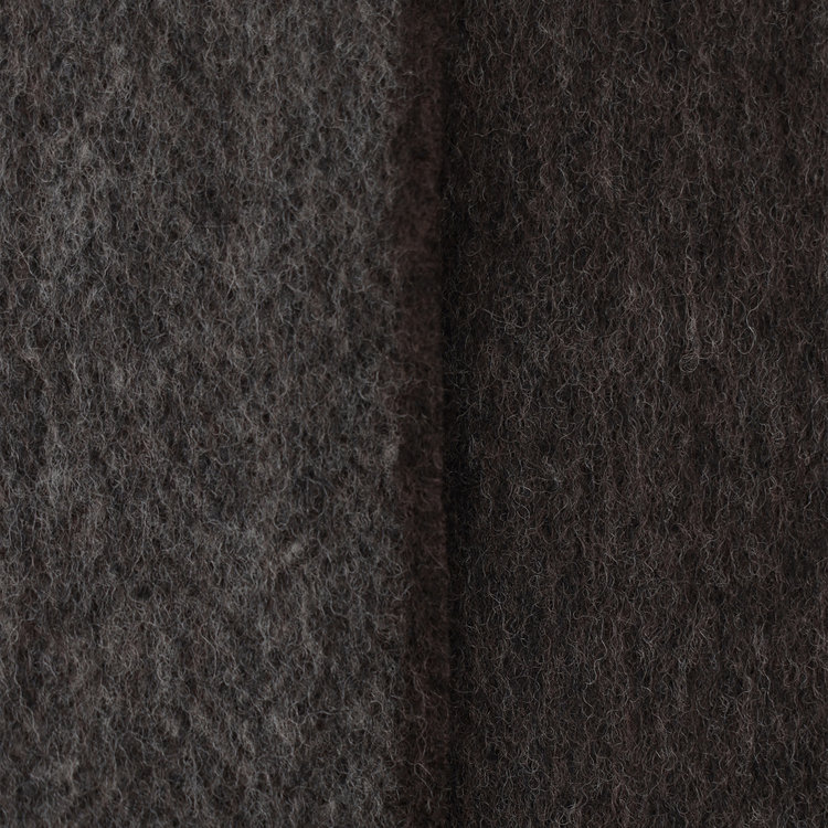 ソノタ ウールマフラー/ブラウン/SUPER170'S NEW ZEALAND WOOL/30cm×170cm 茶濃色