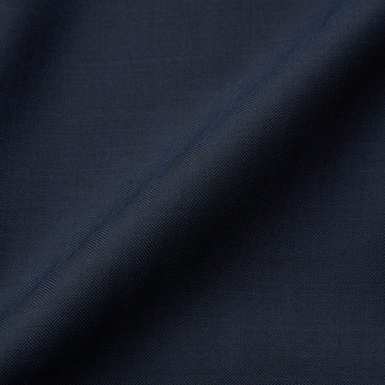 シルバーライン 【CLASSICO TAPERED】【秋冬】3釦段返りスーツ 2タック/ブラウン×シャドーストライプ/ウエストムーブ/NEW ZEALAND WOOL MIX/※裾上げ必要 紺中間