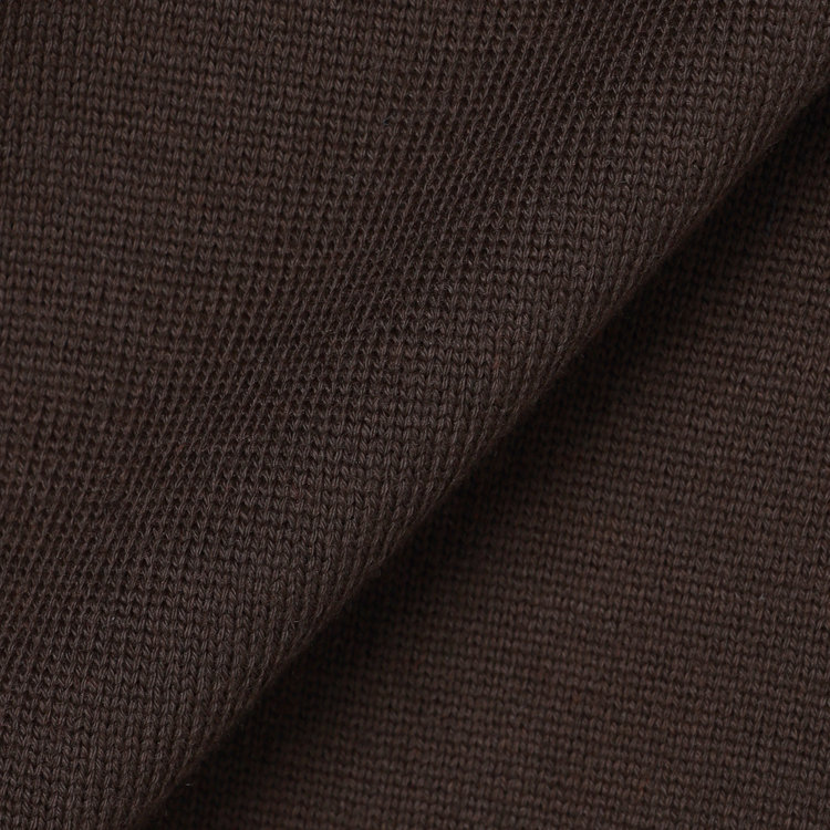 スーツセレクト 【RBC】BIZ KNIT モックネック/ブラウン 茶濃色