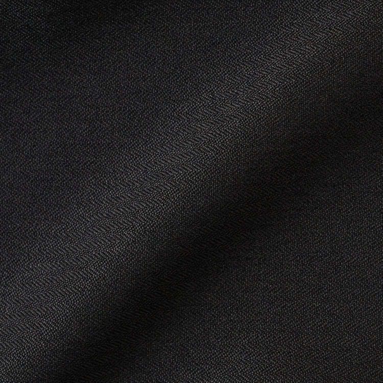 シルバーライン 【RBC】【秋冬】3釦段返りシングルスーツ 2タック/ブラック/ドローコード&ウエストシャーリング/※パンツ裾上げ済仕様 黒