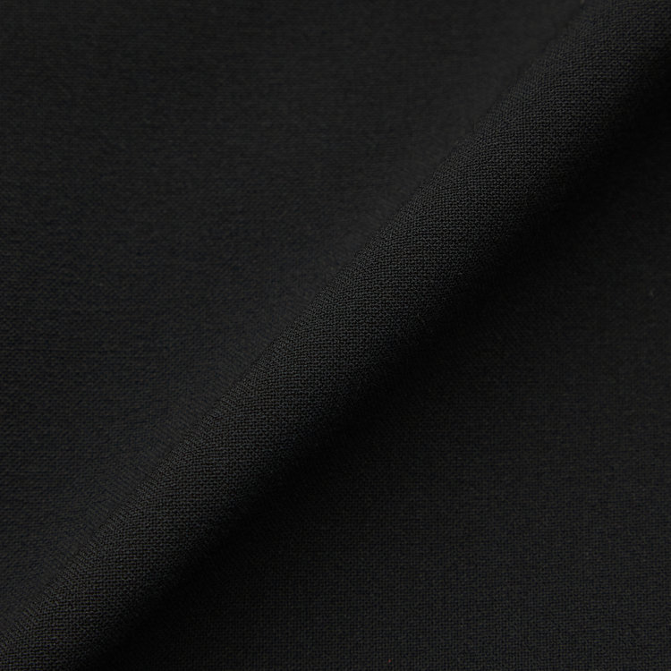 ブラックライン 【セットアップ対応】共生地ベルト付きのハイウエストワイドパンツ/ブラック 黒