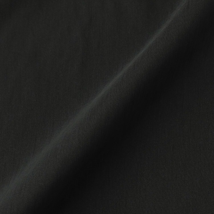 シルバーライン 【5分袖】ハイネックブラウス/ブラック 黒