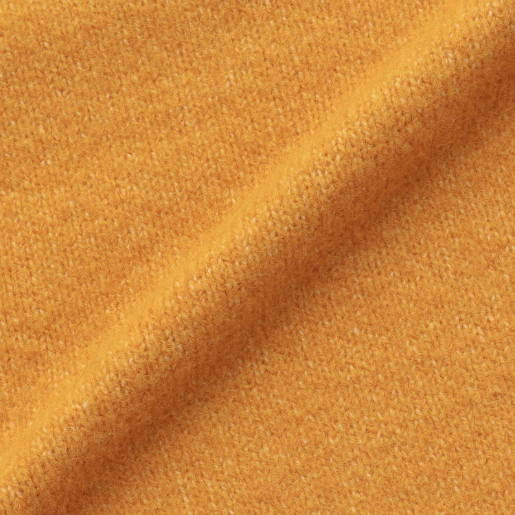 ソノタ 【RBC】【秋冬】天竺編みクルーネックニットセーター/イエロー 黄中間