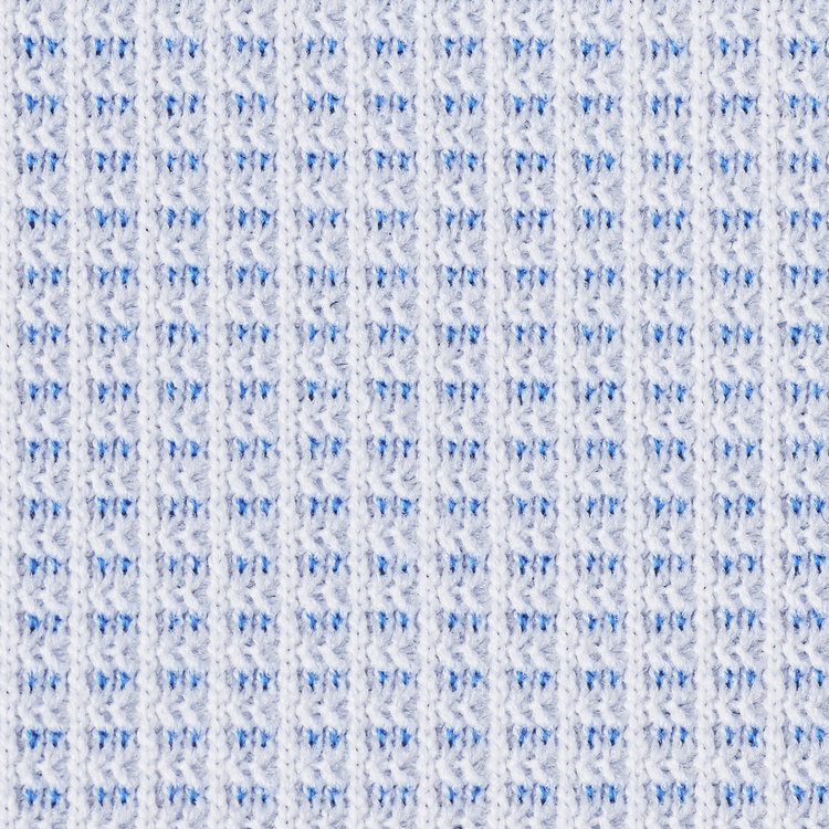 スーツセレクト 【国内縫製】【パターンオーダー】【形態安定】ワイシャツ/サックス/トリコットニット/ストレッチ素材/吸水速乾(POLYESTER100%) 青淡色