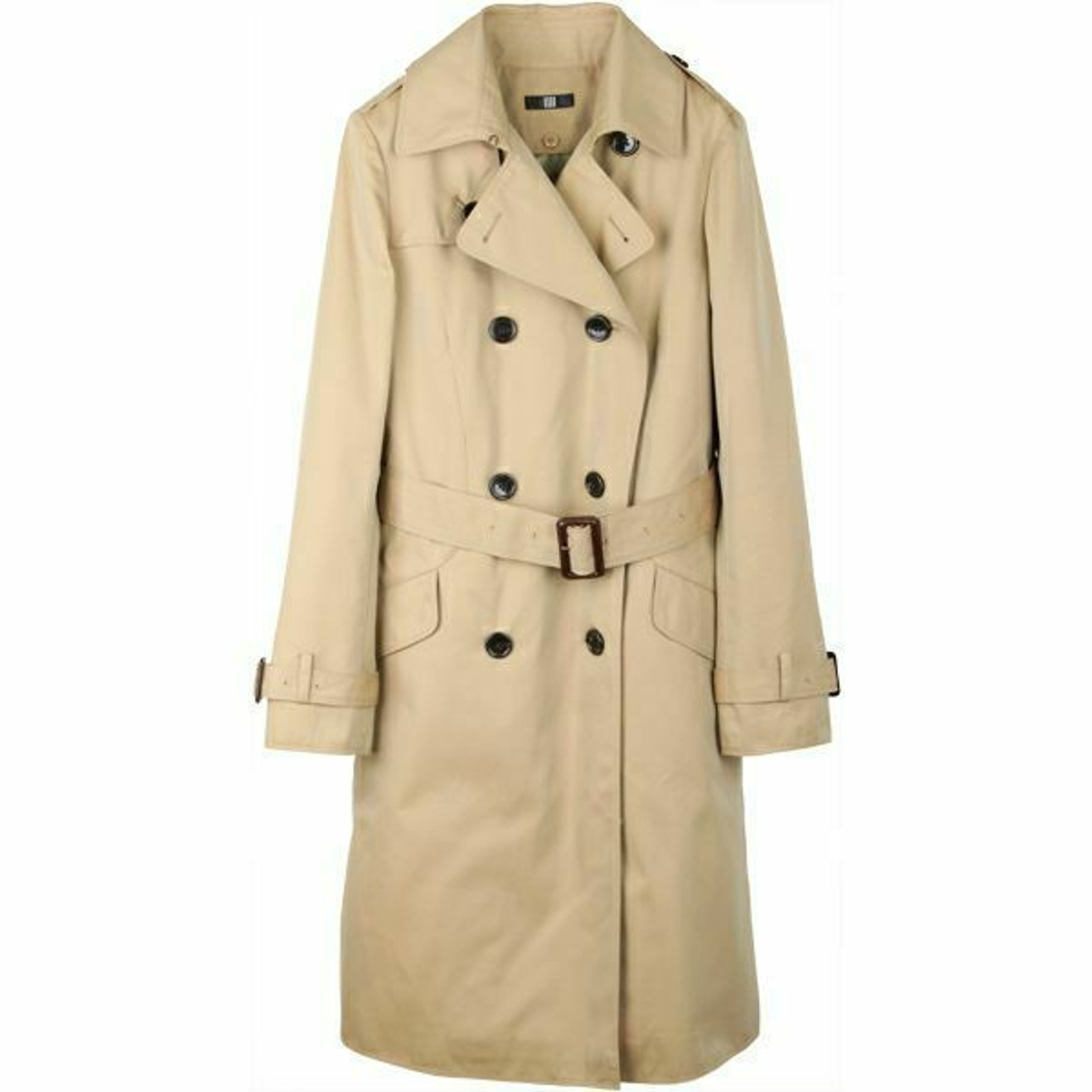 【WEB限定/OUTLET】【BL】ダブルトレンチベルテッドコート/ベージュ+WATERPROOF