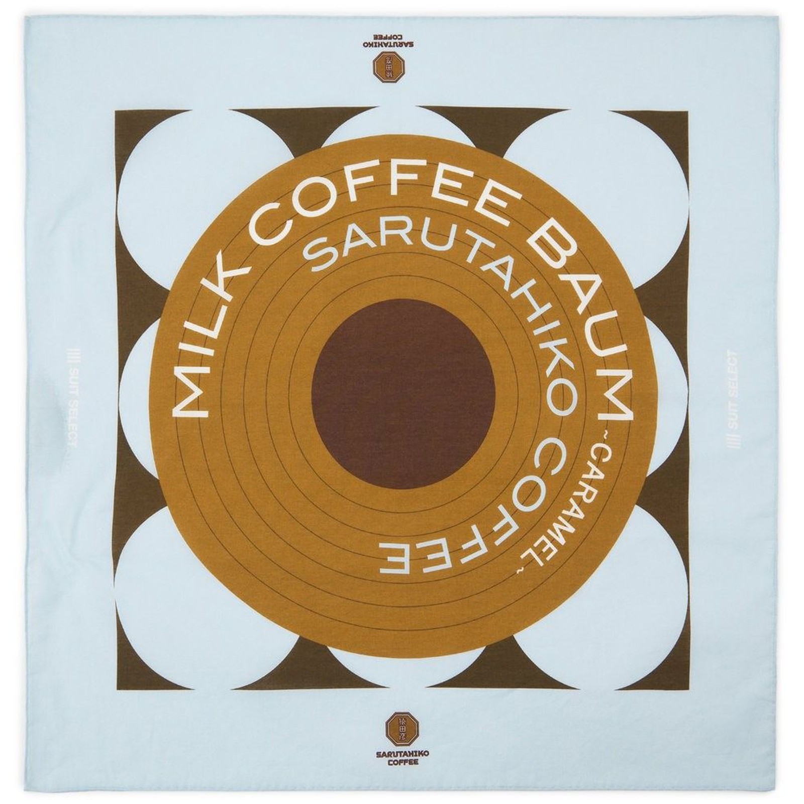 ハンカチ/バームクーヘン/SARUTAHIKO COFFEE
