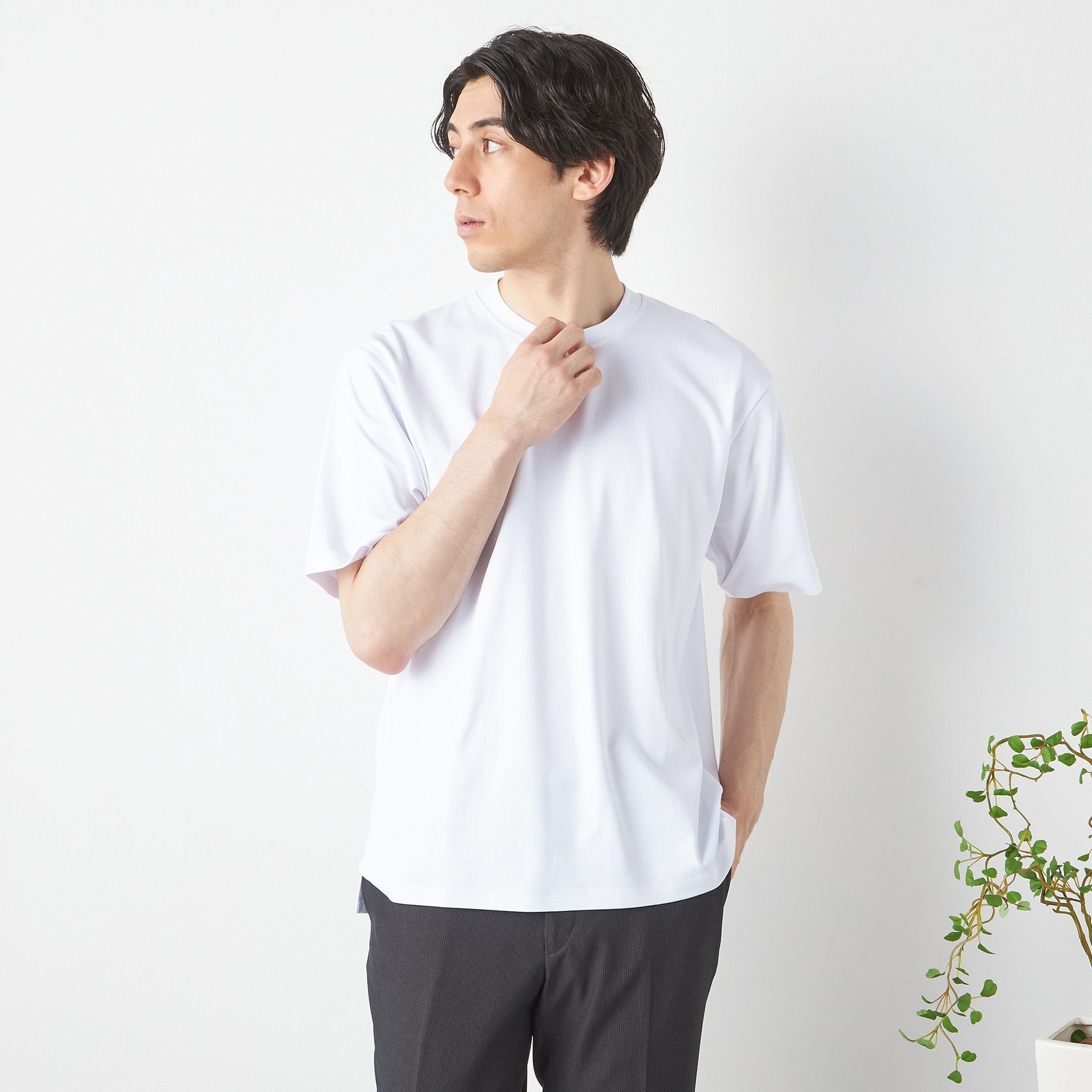 【発送在庫あり】【RBC】【半袖】究極の白 "美’s TEE" / クルーネック/ ホワイト/