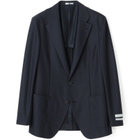 【CLASSICO TAPERED】【春夏】2釦シングルジャケット/ネイビー/パッチポケット/4S SUSTAINABILITY&ECOLOGY FABRIC