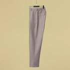 「TailoredCasual」【春夏】バレルパンツ/ブラウン/※裾上げ済仕様