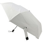 【晴雨兼用】【自動開閉】【形状記憶折りたたみ傘】ホワイト