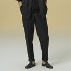 「TailoredCasual」【春夏】バレルパンツ/ブラック/※裾上げ済仕様　