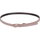 【SL】ピンバックルベルト 1.4cm幅/ベージュ(ウエスト82cmまで対応)