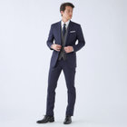SLIM TAPERED_2】【年間】2釦シングルリバーシブルスリーピース