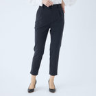 【SL】【年間】テーパードパンツ/ネイビー/ウォッシャブル/※裾上げ済仕様