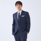 発送在庫あり】【KSW】【年間】2釦シングルスーツ 0タック/ネイビー