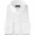 【WEB限定/OUTLET】【発送在庫あり】【WEB限定】【BLACK LINE】ボタンダウンワイシャツ/ホワイト/「4S」スーパーノンアイロン・ストレッチ