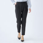 【WEB限定/OUTLET】【SL】【年間】テーパードパンツ/ブラック/ウォッシャブル/裾上げ済み仕様