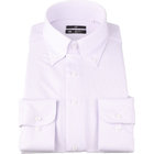 【WEB限定/OUTLET】【発送在庫あり】【WEB限定】【BLACK LINE】ボタンダウンワイシャツ/ラベンダー×ドビー/「4S」スーパーノンアイロン・ストレッチ